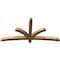 Ekena Millwork Davenport Timber Gable Bracket, Western Red Cedar, 72"W x 36"H x 3 1/2"D x 3 1/2"F, 12/12 Pitch GBW072X36X0404DAV00SWR - alternate 3